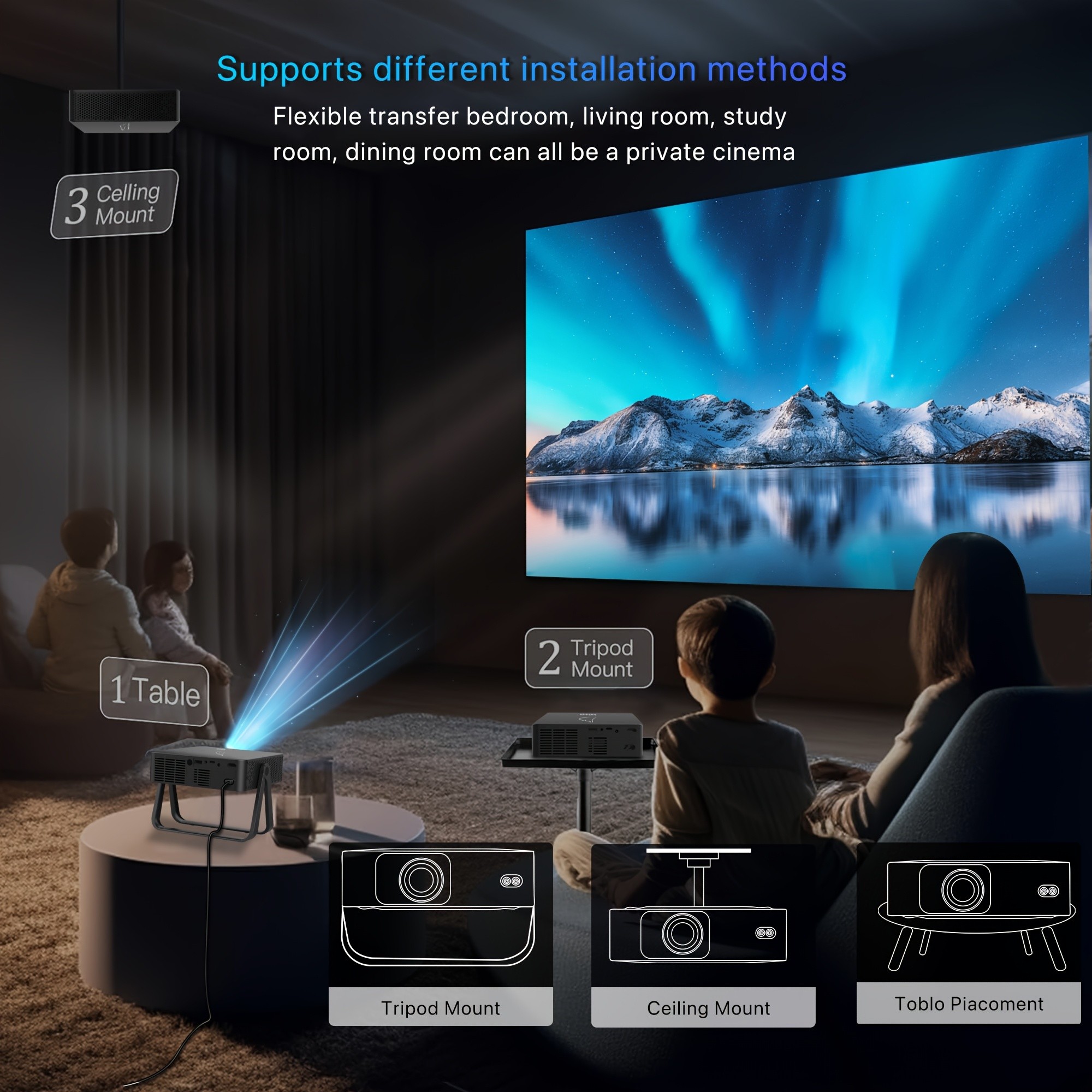 VenirCool N5 Standard Mini Projector
