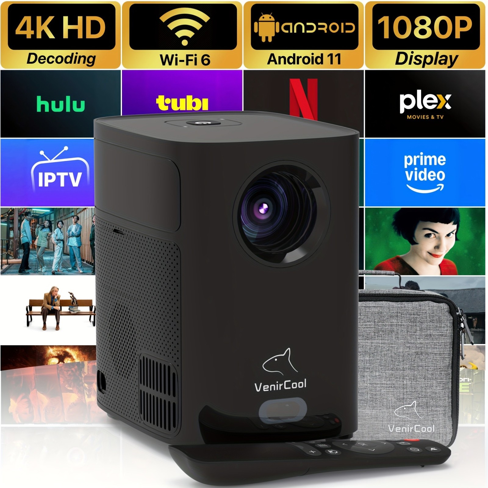 Projector Q3 VenirCool Q3 Smart Projector