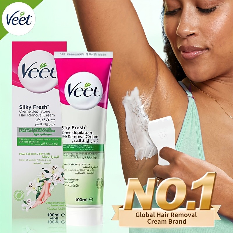Veet Silky Fresh Hair Removal Cream for Dry Skin