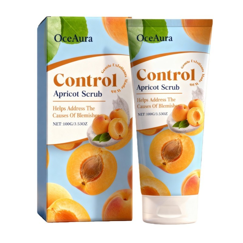 OceAura Apricot Facial Scrub