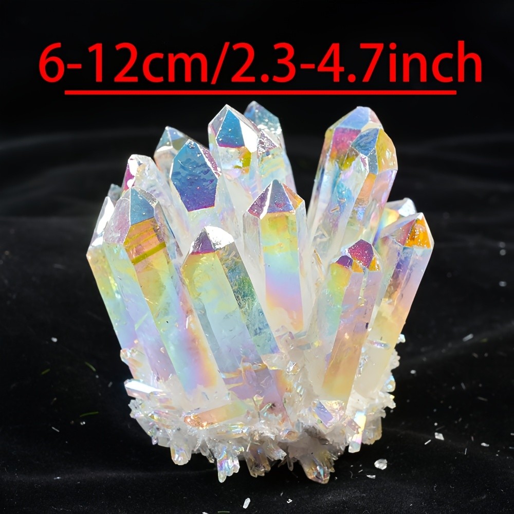 1pc Titanium White Quartz Crystal Cluster