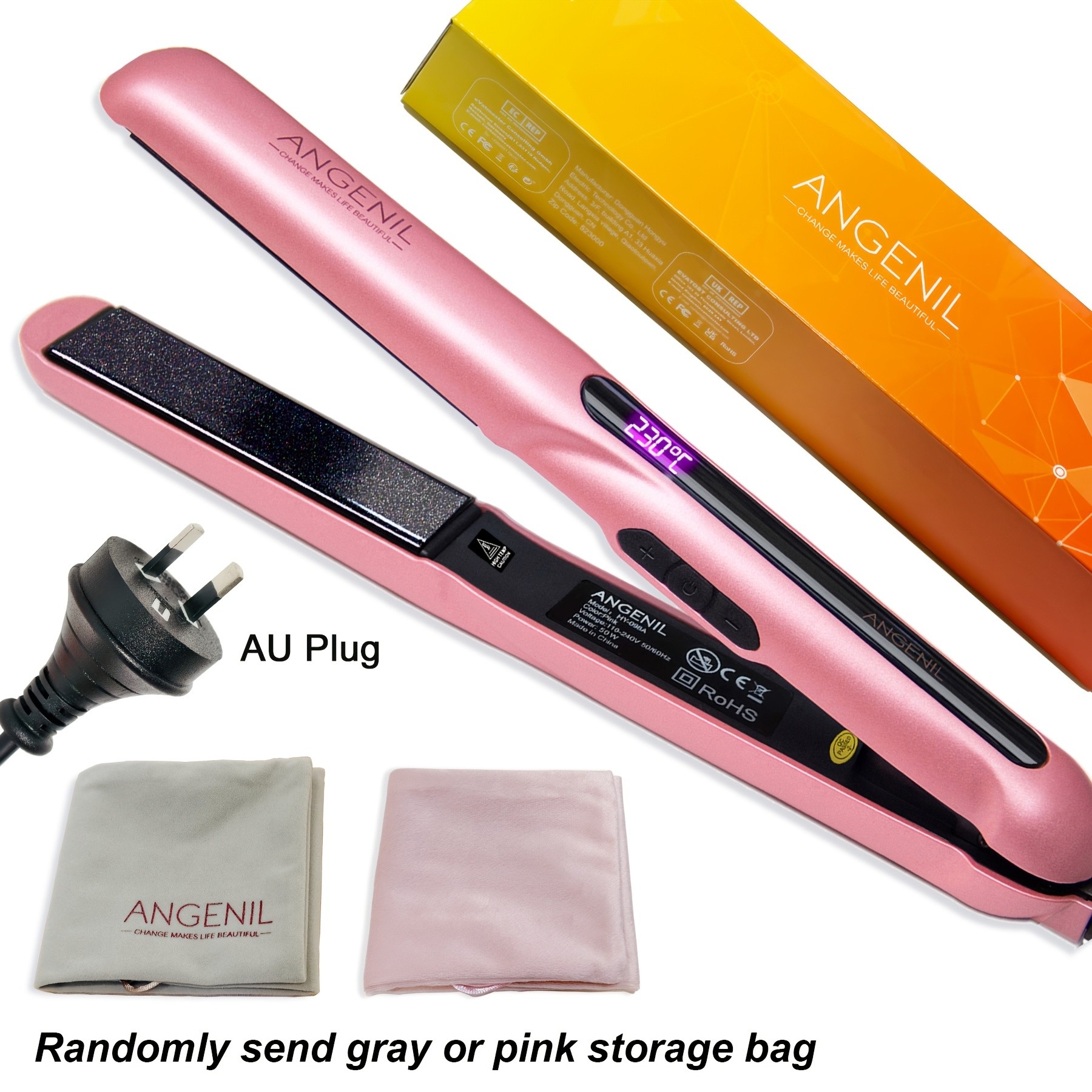 ANGENIL Argan Oil Flat Iron