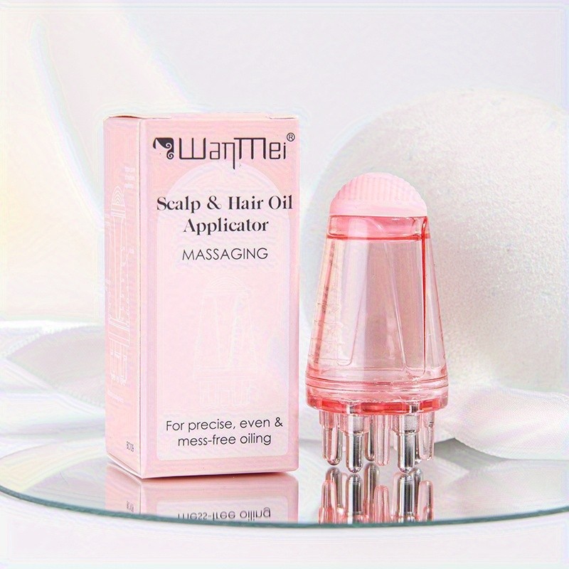WANMEI 6ml Mini Portable Head Applicator – Nourishing & Firming Massage Guide for Thick Hair