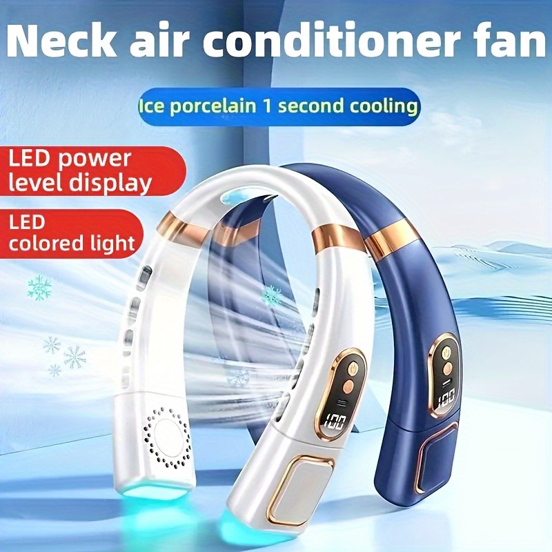 Wearable Portable Mini Neck Fan – Keep Cool and Comfortable This Summer