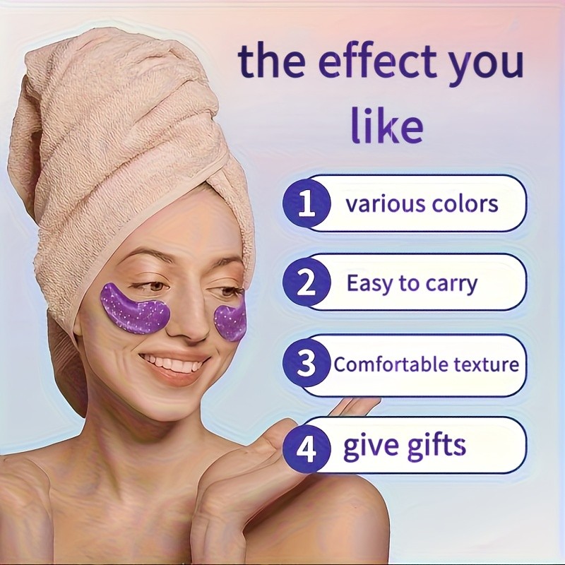 JADELOTUS Gel Eye Pads with Ice Compress