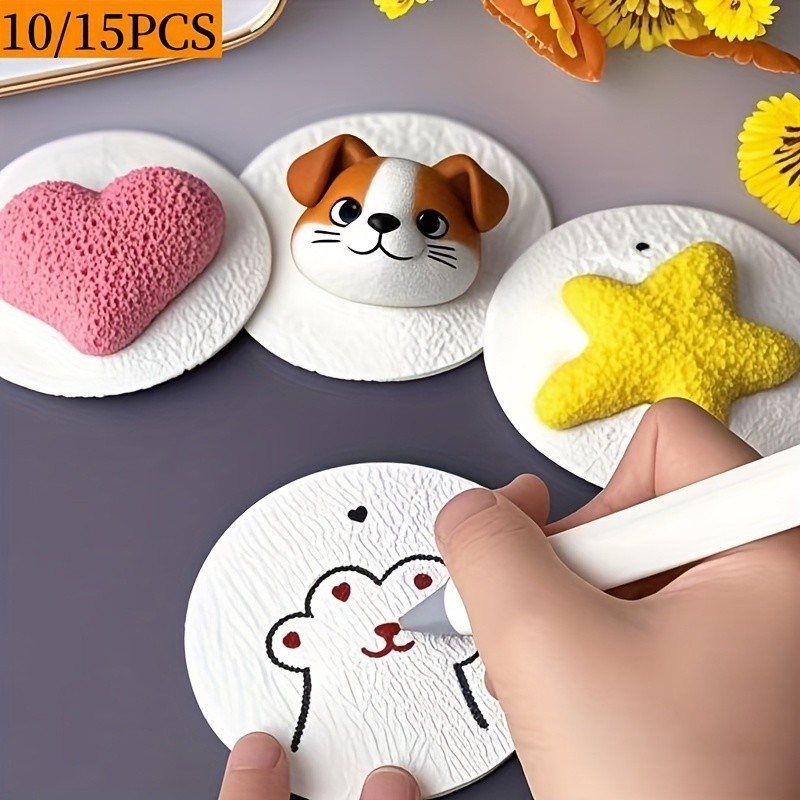 JADELOTUS 3D Round Paper