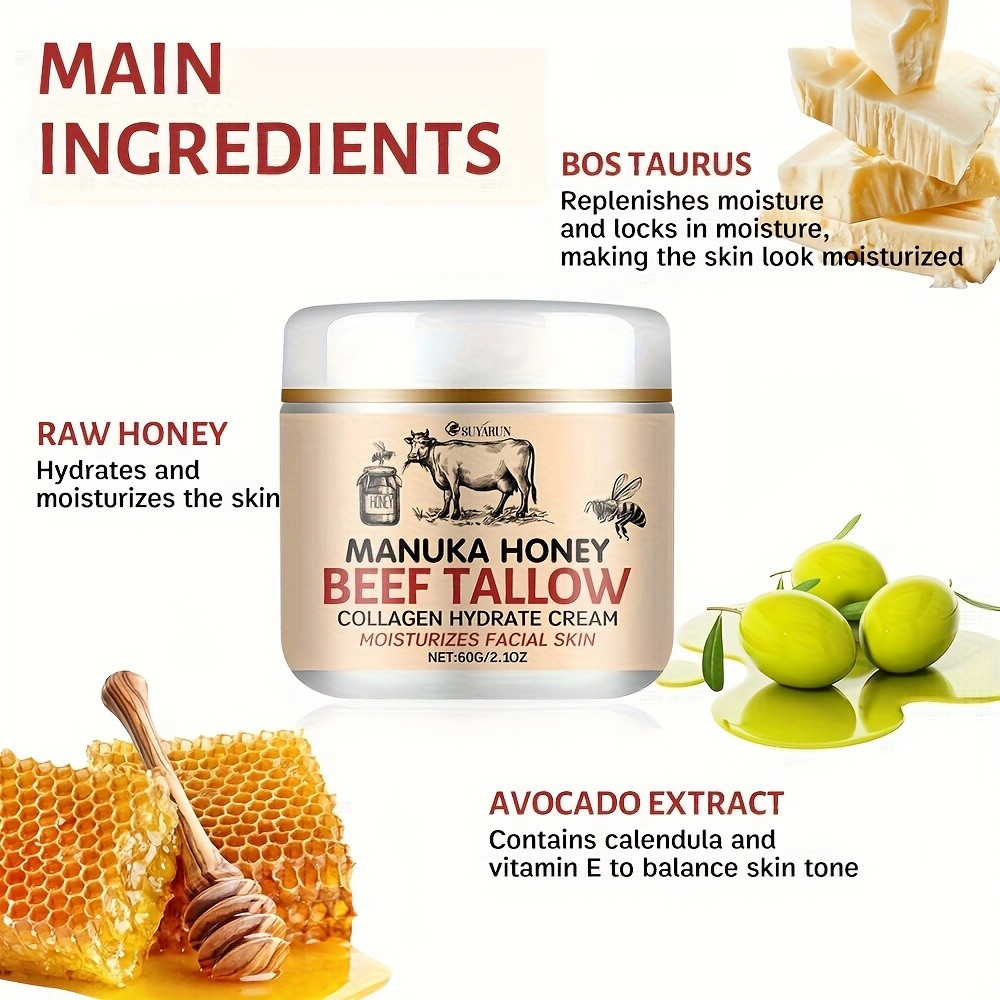 SUYARUN Manuka Honey Tallow Cream
