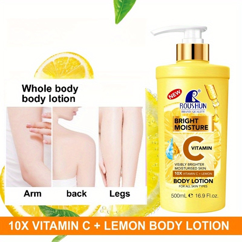 500ml ROU SHUN Vitamin C+Lemon Body Lotion