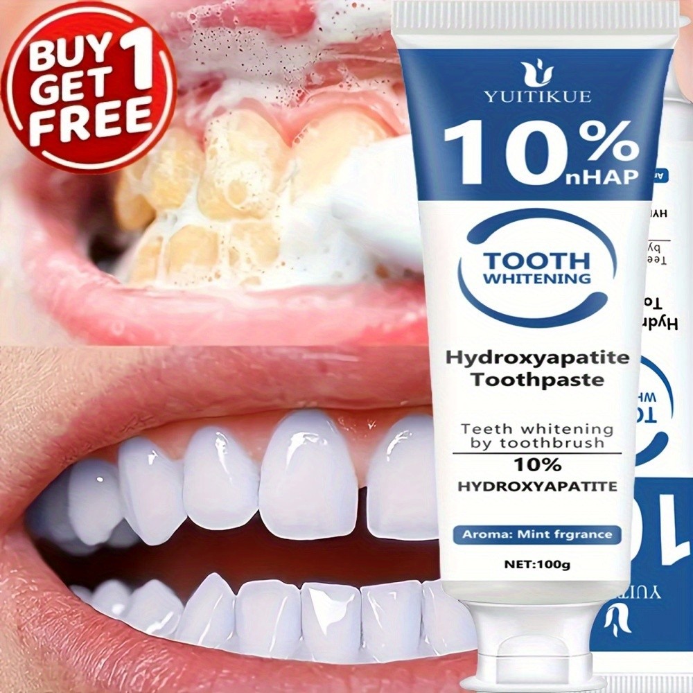 2pcs Hydroxyapatite Toothpaste