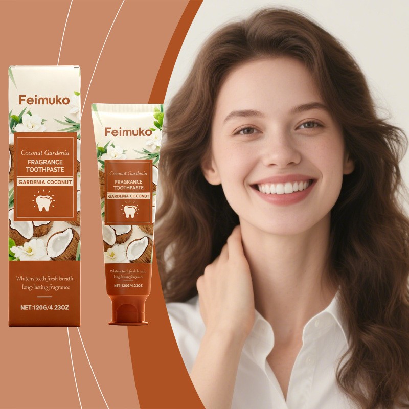 Feimuko Coconut Blossom Scent Whitening Toothpaste