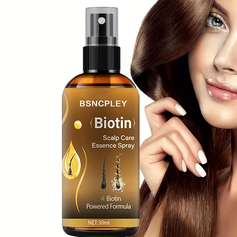 30ml Biotin Hair Care Spray with Biotin, Ginger Extract, and Grape Seed Oil