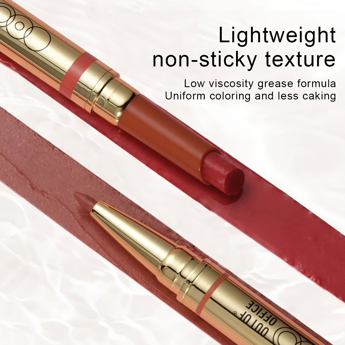 2IN1 Glossy Lip Balm & Lipliner Duo