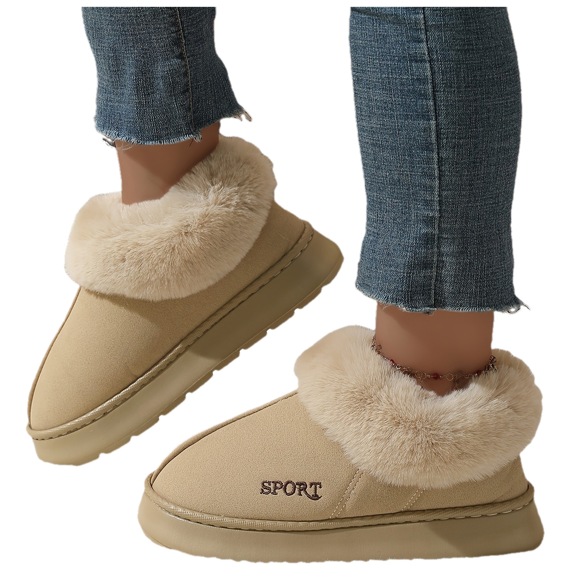 Women’s Winter Plush Soft Sole Shoes