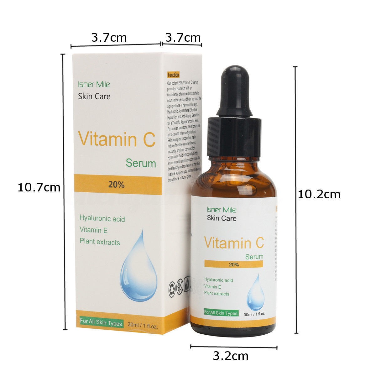 Isner Mile Vitamin C Serum – Hydrate, Brighten, and Protect Your Skin