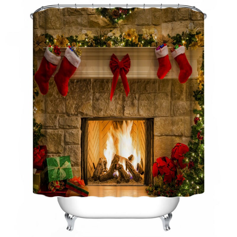 Christmas Shower Curtain