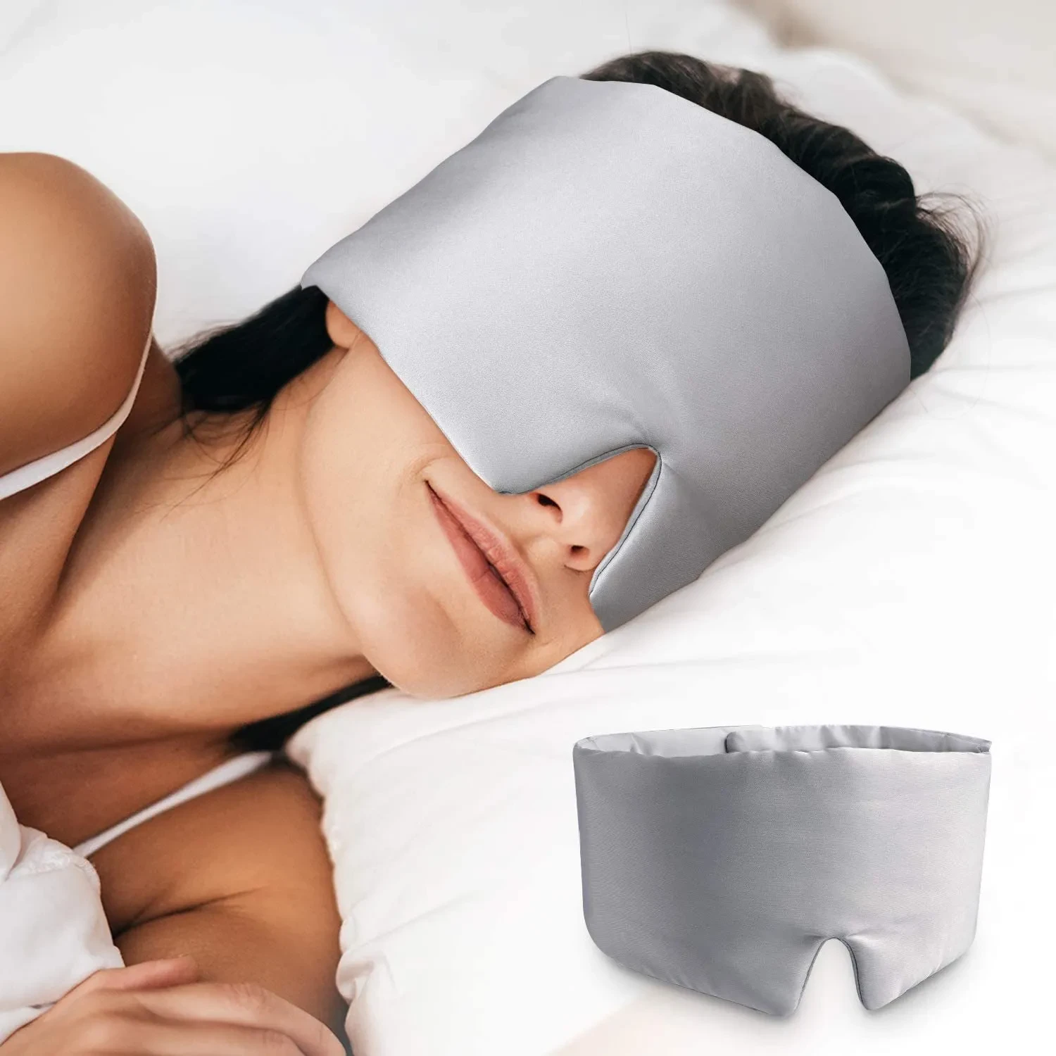 RACHELSILK Silk Eye Mask for Men and Women