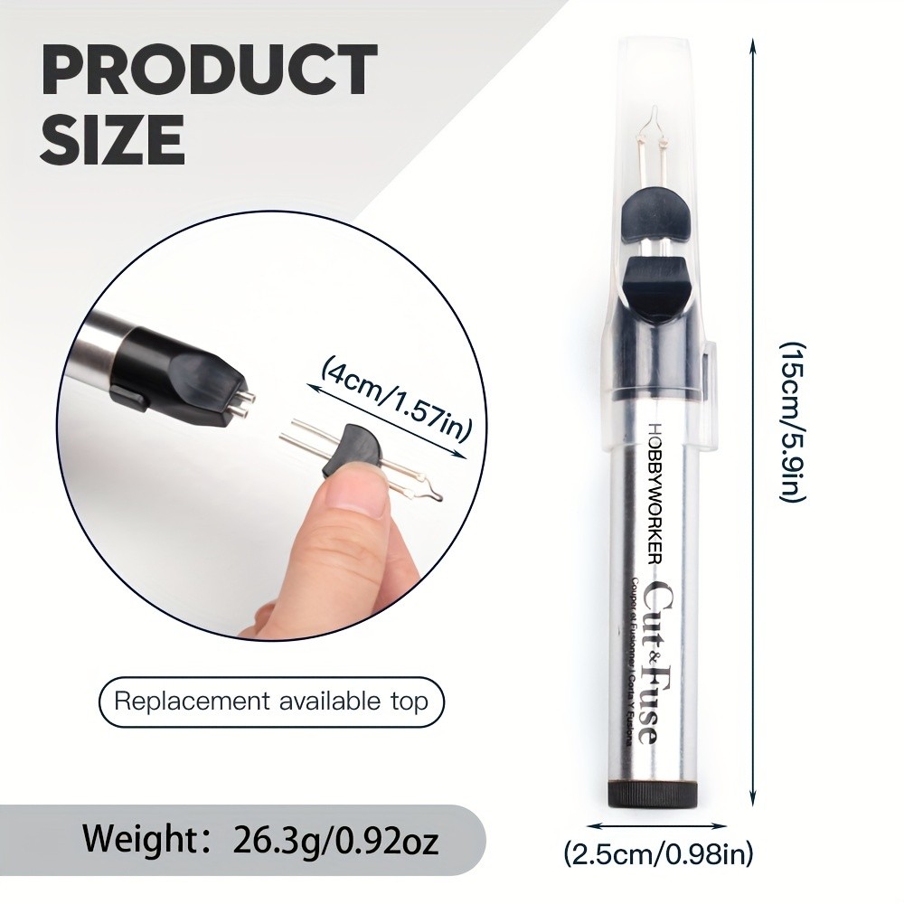 The Hot Line Pen – Effortlessly Trim, Burn, and Melt Threads with Precision