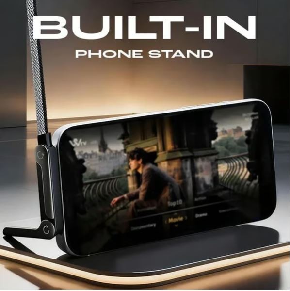 2-in-1 Invisible Holder Charger Cable - 240W Fast Charging Cord with Built-In Phone Stand