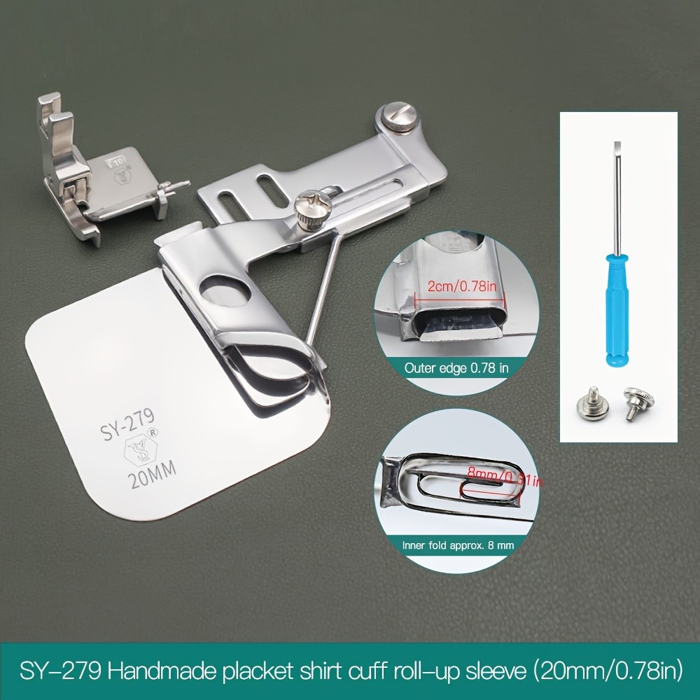 SHUYUSEWING Heavy-Duty All-Steel Hemmer Machine