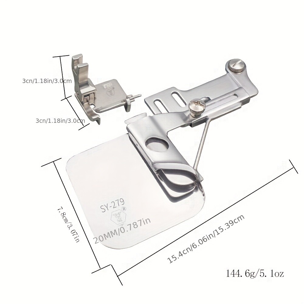 SHUYUSEWING Heavy-Duty All-Steel Hemmer Machine