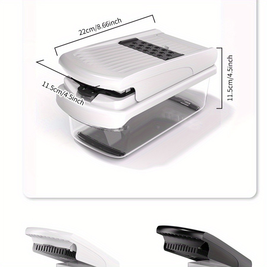 TEMMYS 15-In-1 Vegetable Chopper and Slicer
