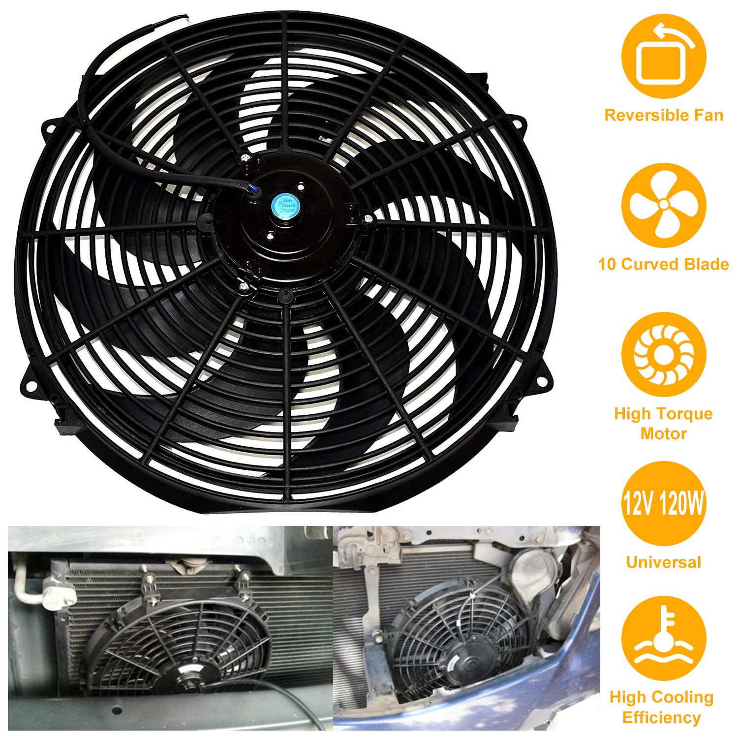 Electric Radiator Cooling Fan
