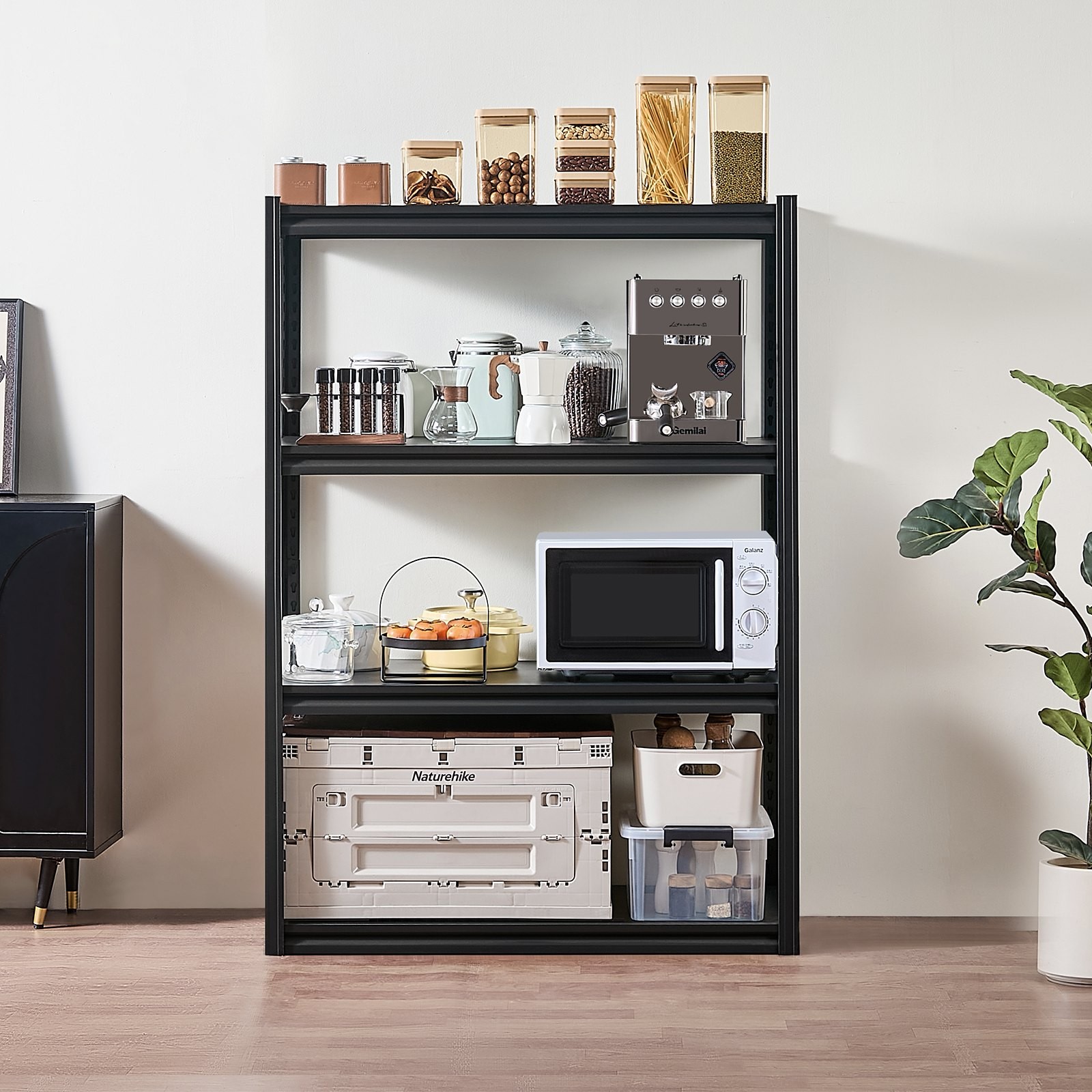 Wide Storage Shelves