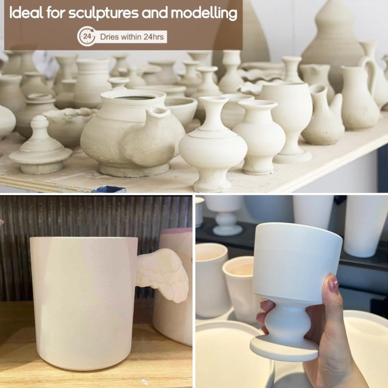 Katech Air-Dry Clay Kit for Adults