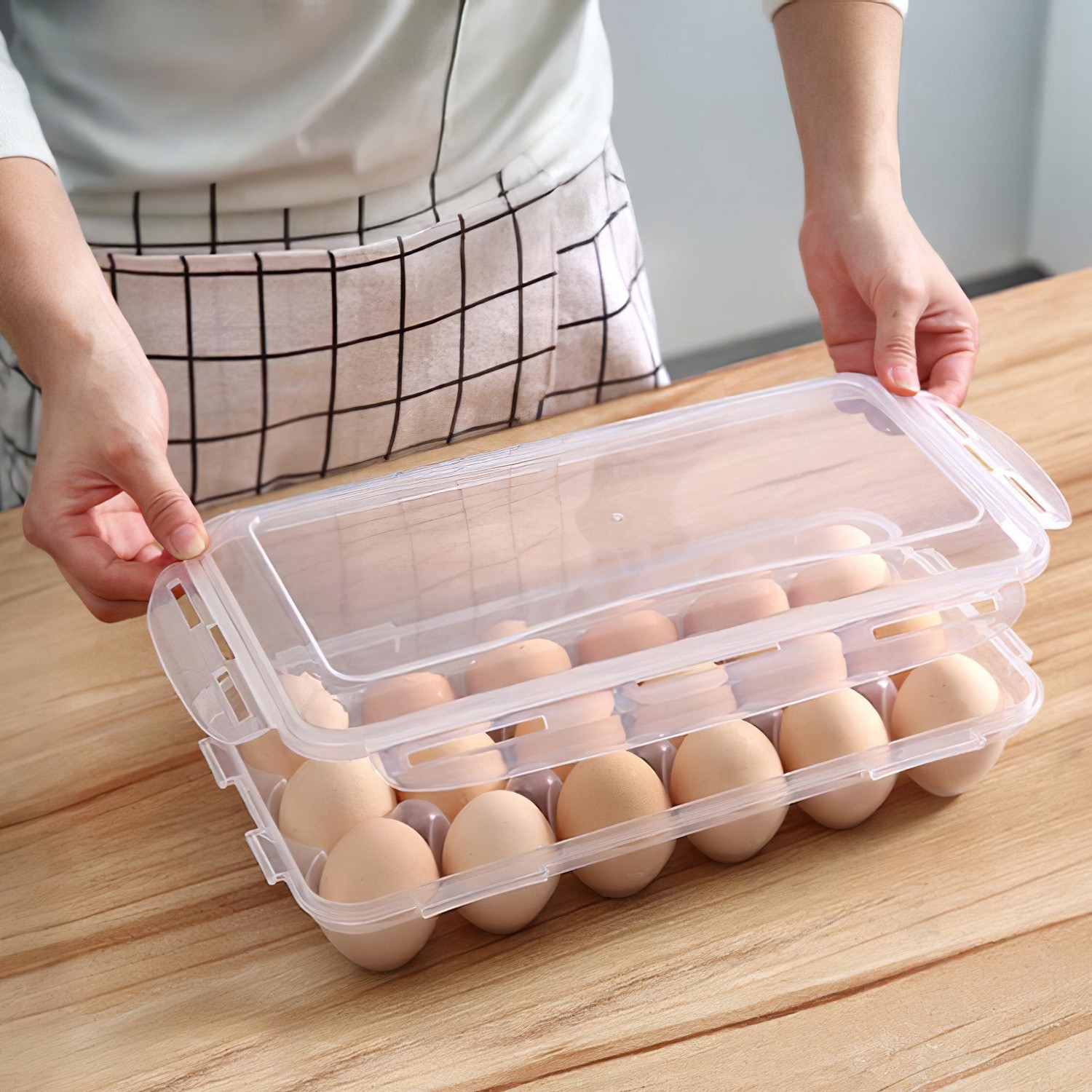 Plastic Egg Container
