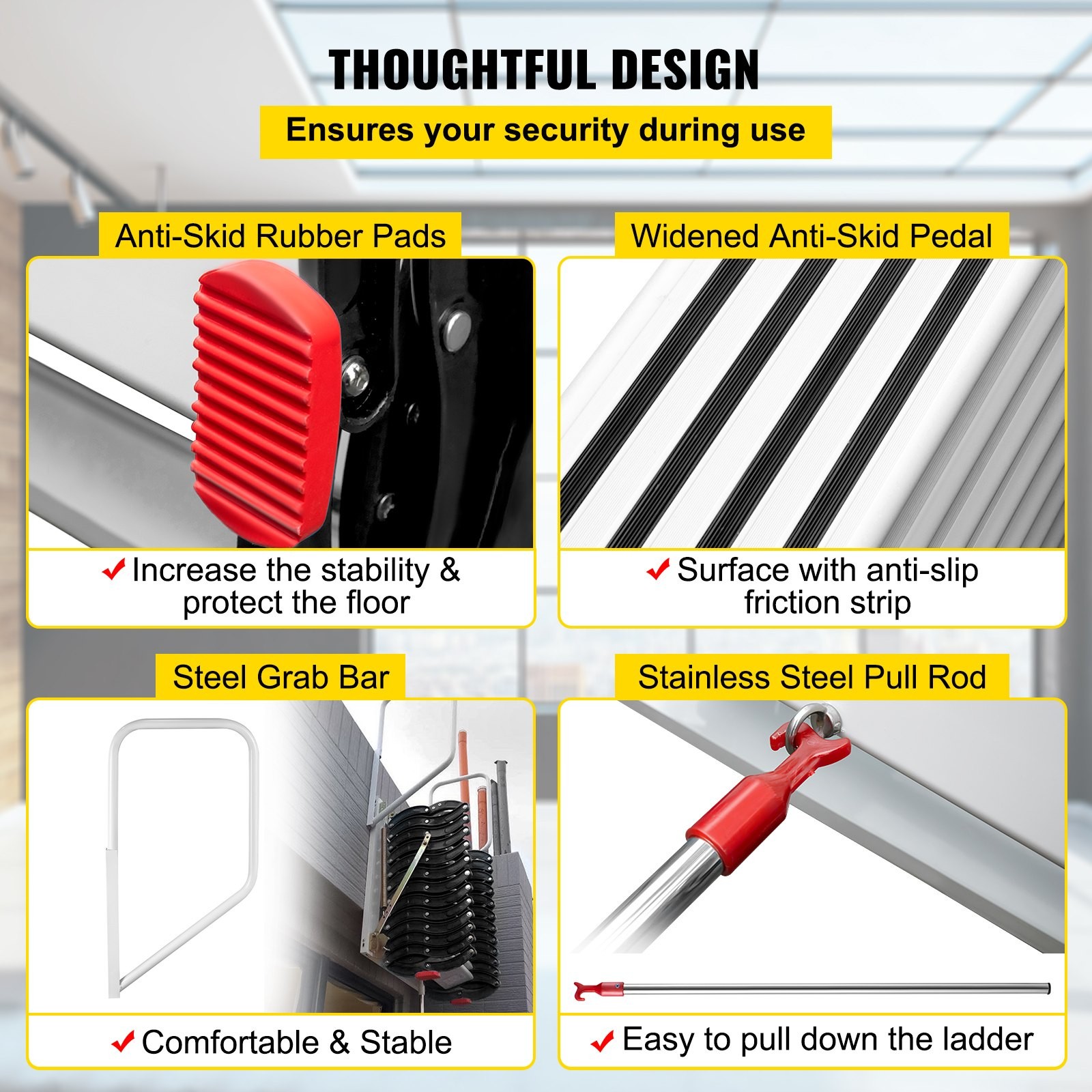 Telescopic Attic Ladder