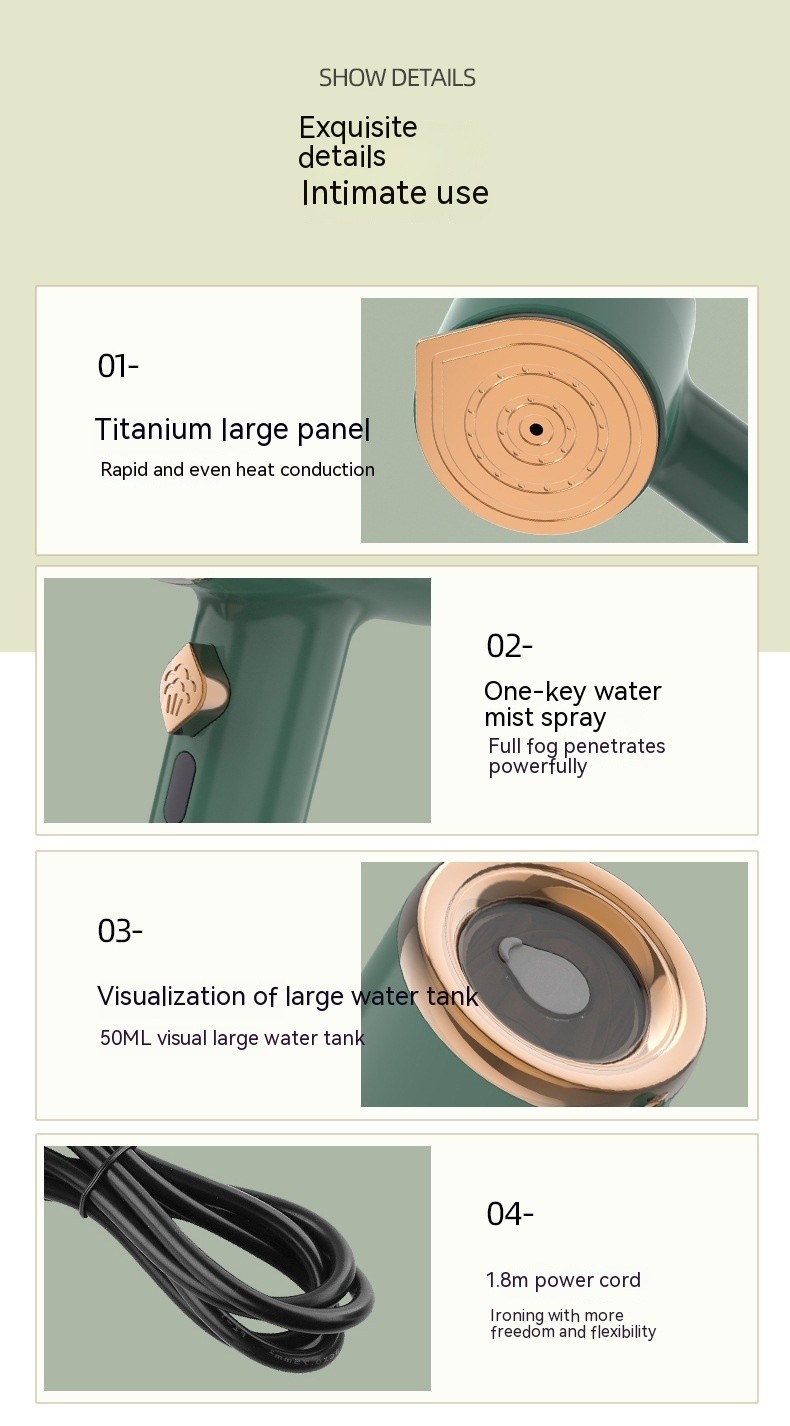 Mini Portable Handheld Garment Steamer