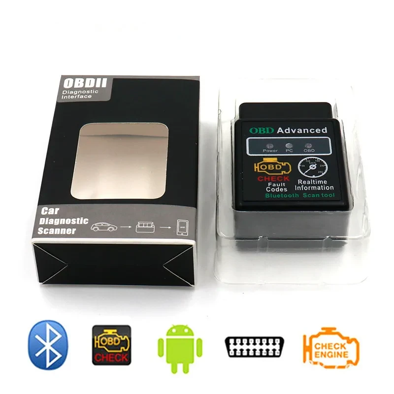 V1.5 Bluetooth OBD2 ELM327 Car breakdown