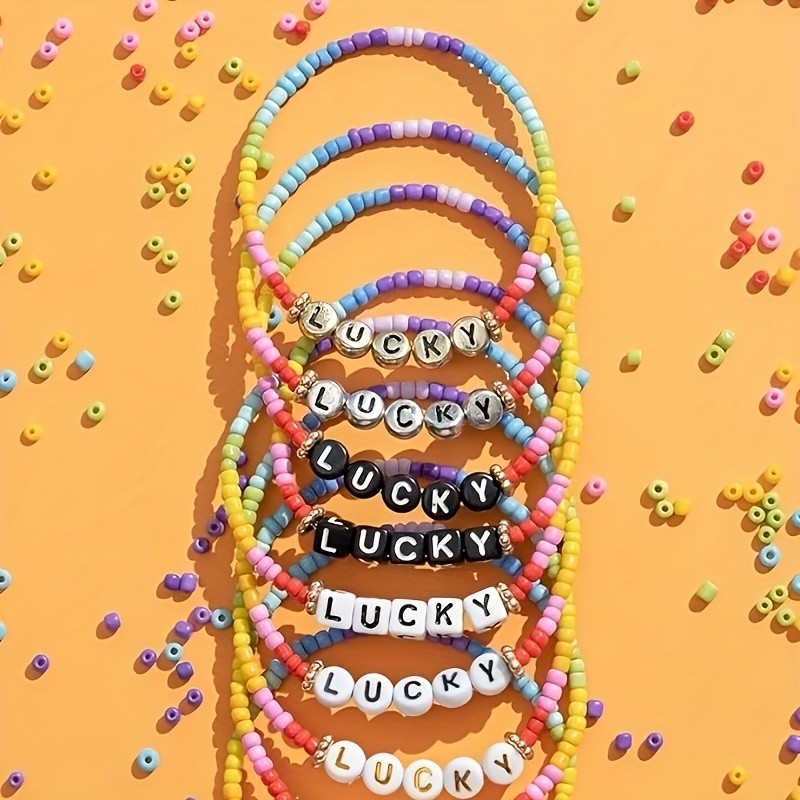 EDIFON 1400pcs Acrylic Alphabet Beads Set