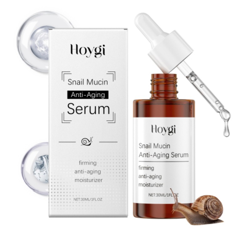 Hoygi Snail Face Serum, Hydrates, Nourishes, Nourishes, Smoothes And Firming Daily Skin Care Serum