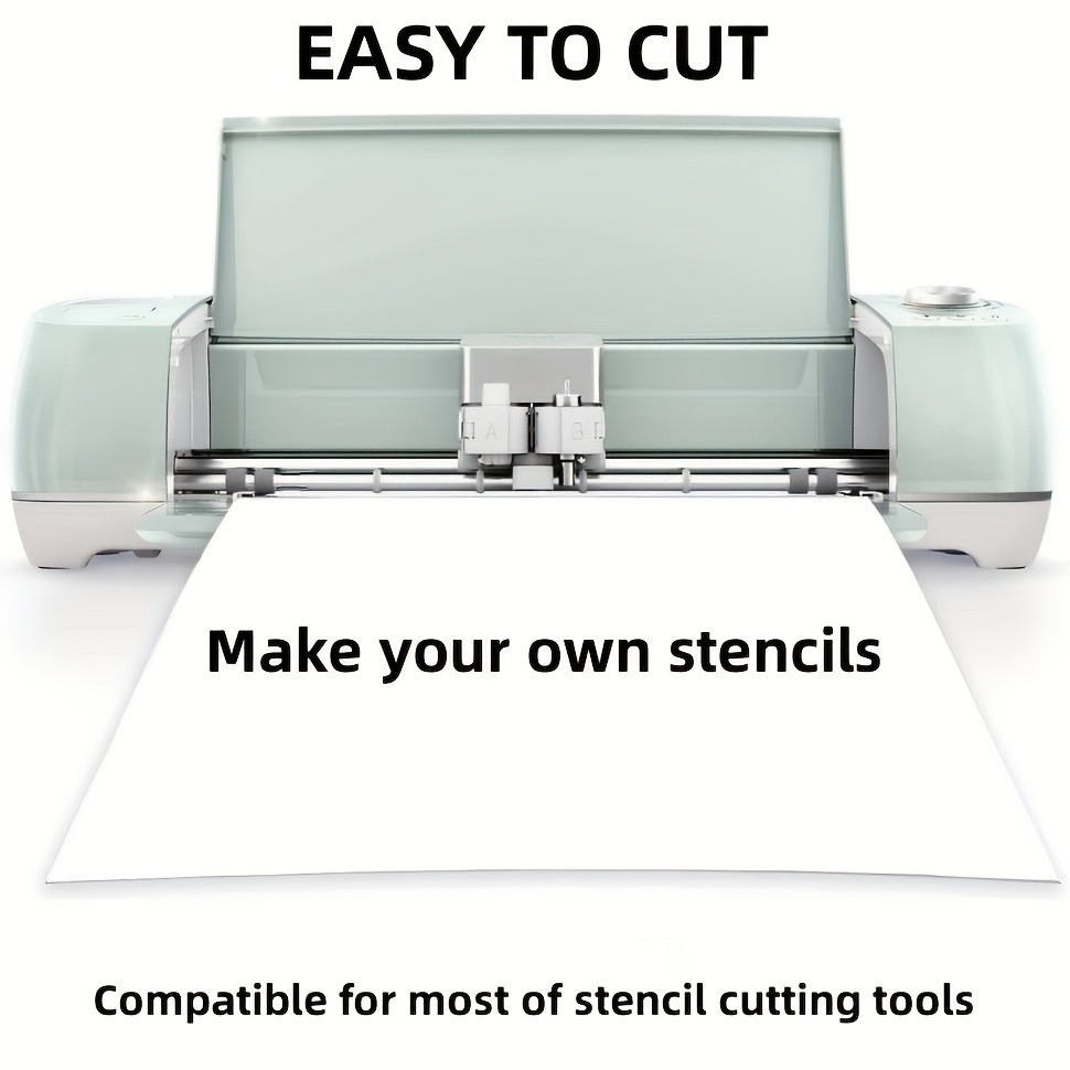 12pcs Premium 7.5mil Mylar Stencil Sheets