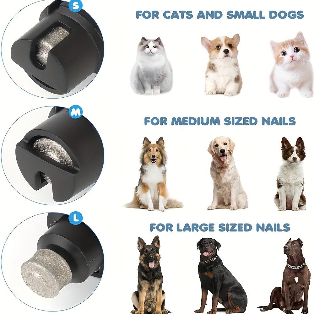 MIAOQUANJI Pet Dog Nail Clippers and Grinders