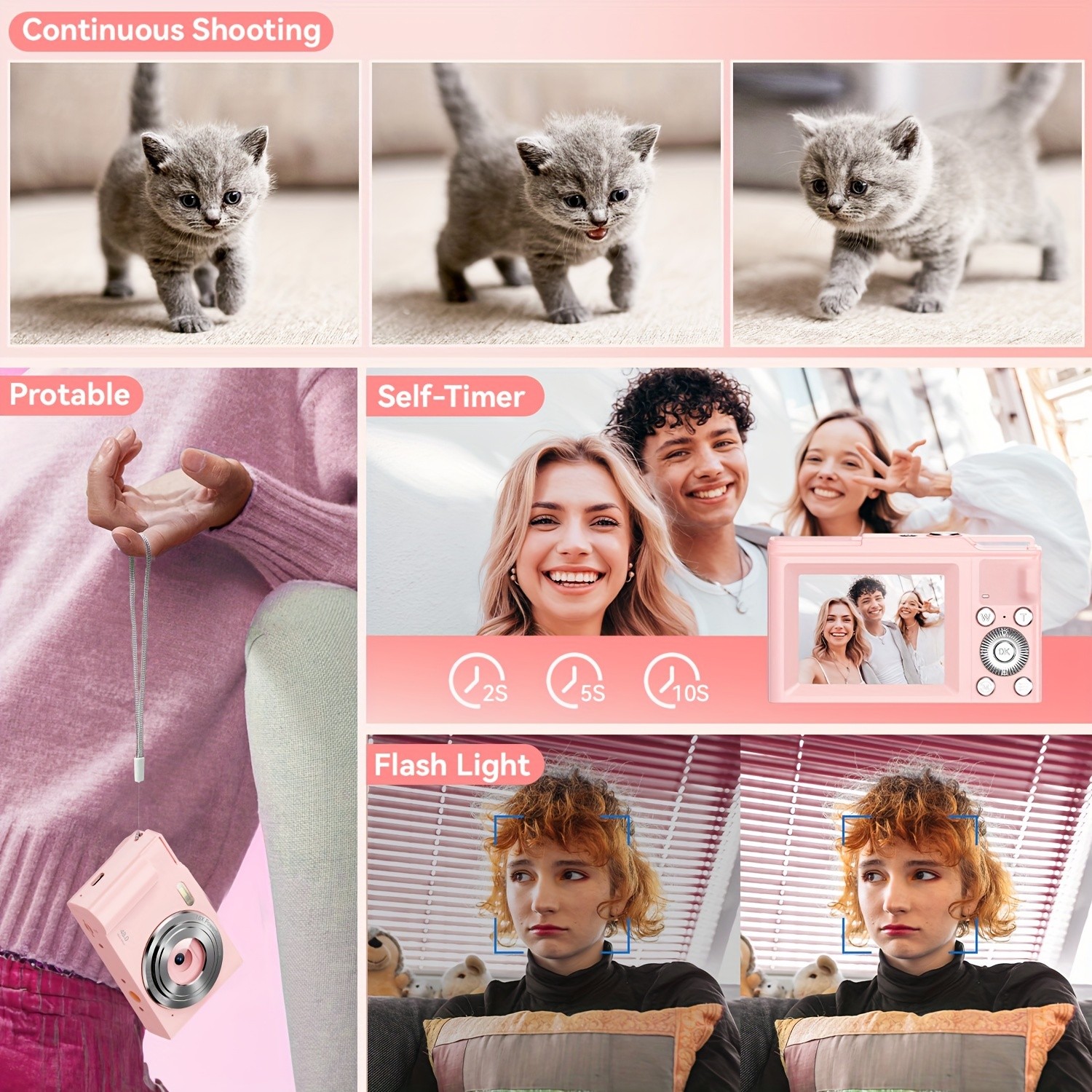 RIVGOT Digital Camera