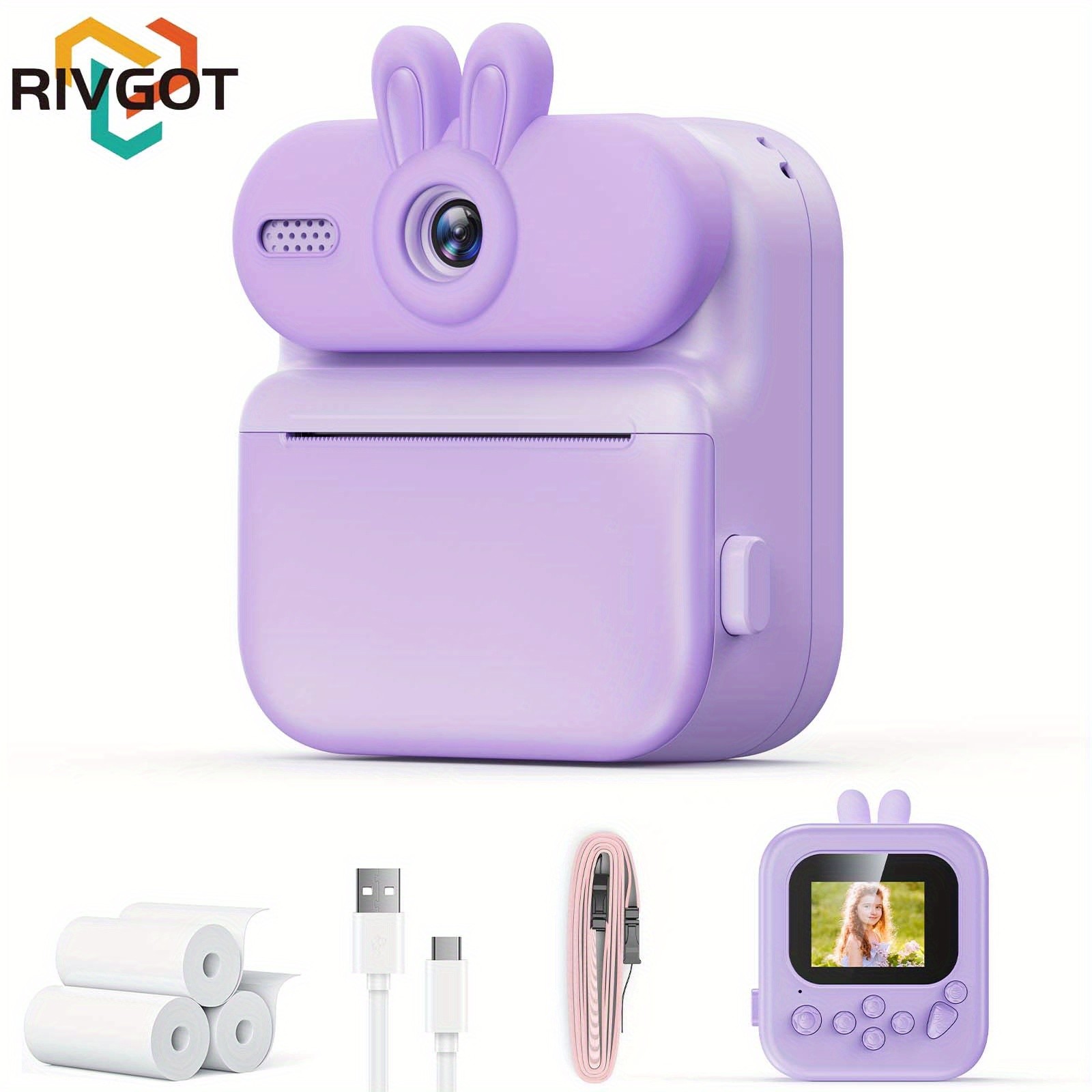 RIVGOT Photo Printer