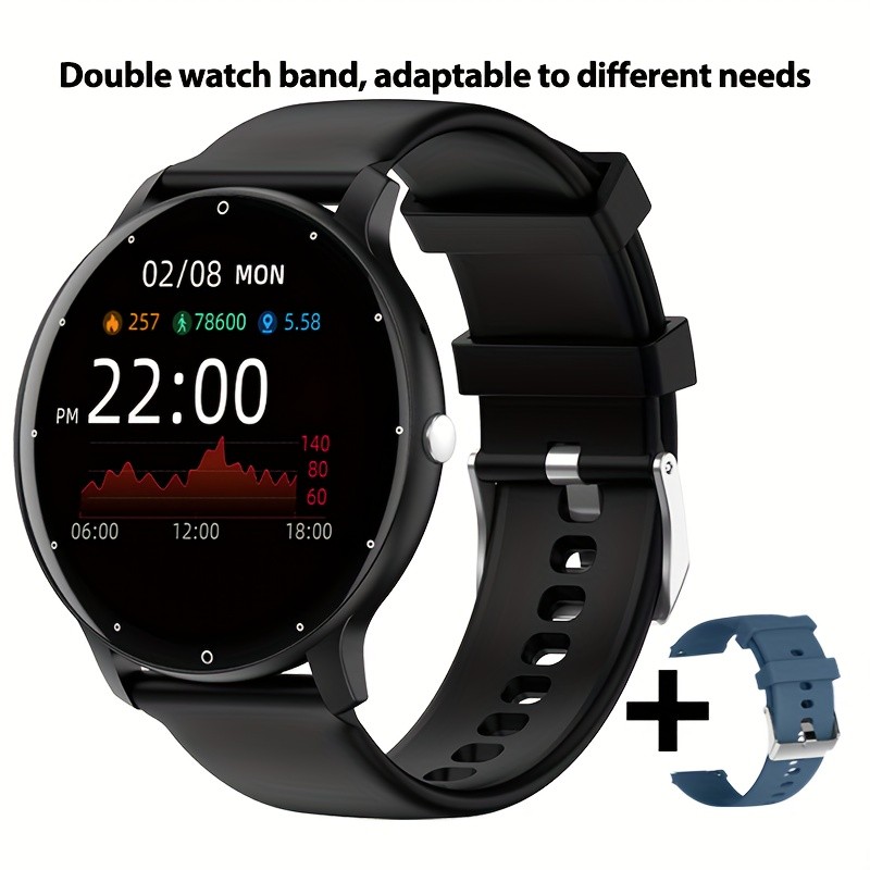 PEJE Smartwatch – 123+ Sports Modes, 1.28-Inch TFT Screen, Waterproof Digital Fitness Watch with Wireless Call