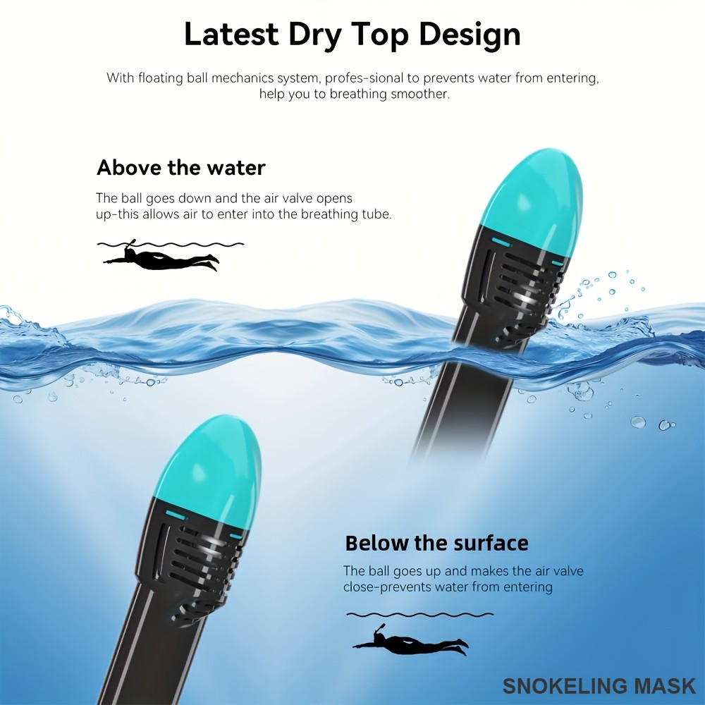 JoyMaySun Full Face Snorkeling Mask with Camera Holder