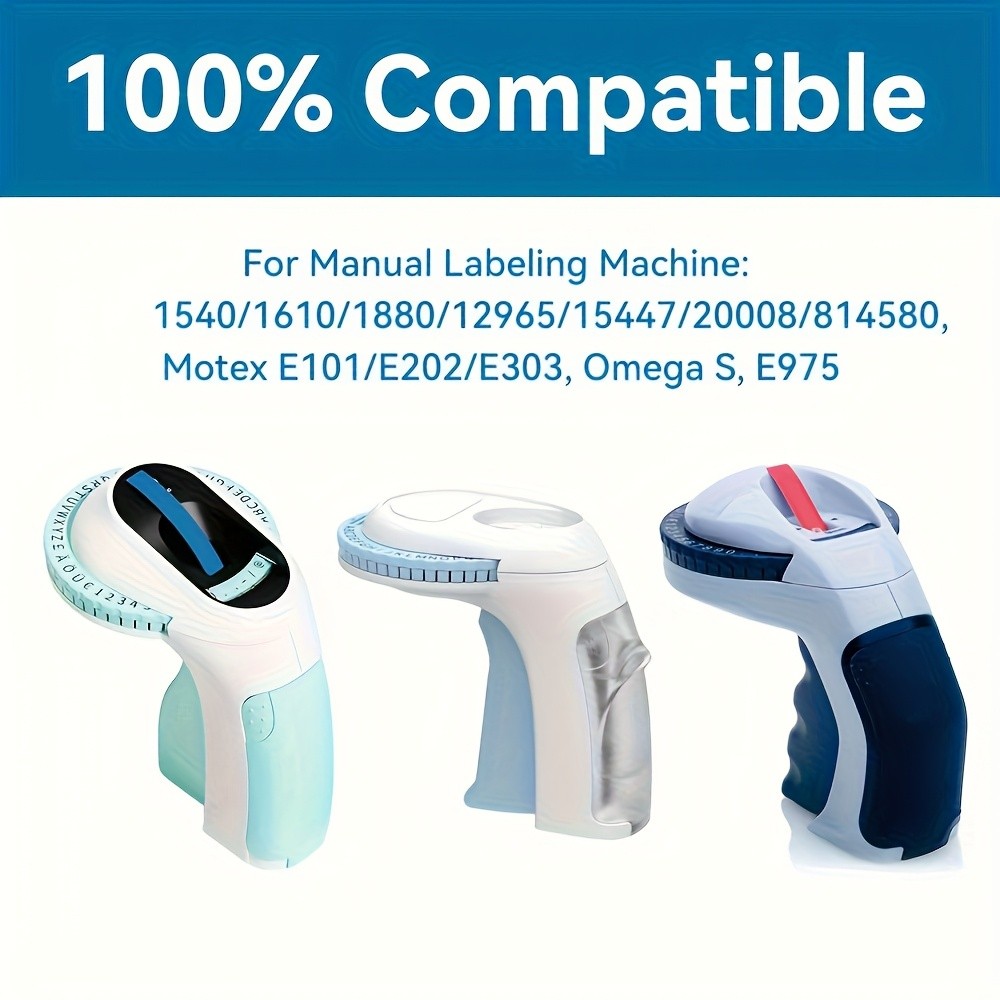 MarkField 5-Pack 3D Embossing PVC Label Tape Refills