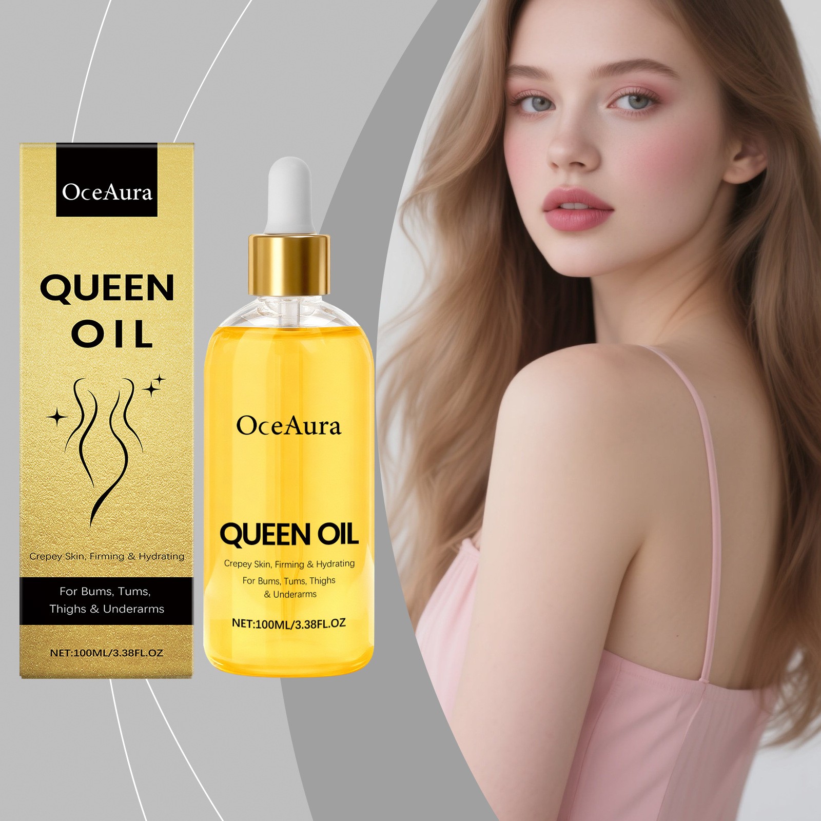 OceAura Queen Oil – Firm, Hydrate, and Smooth Your Skin