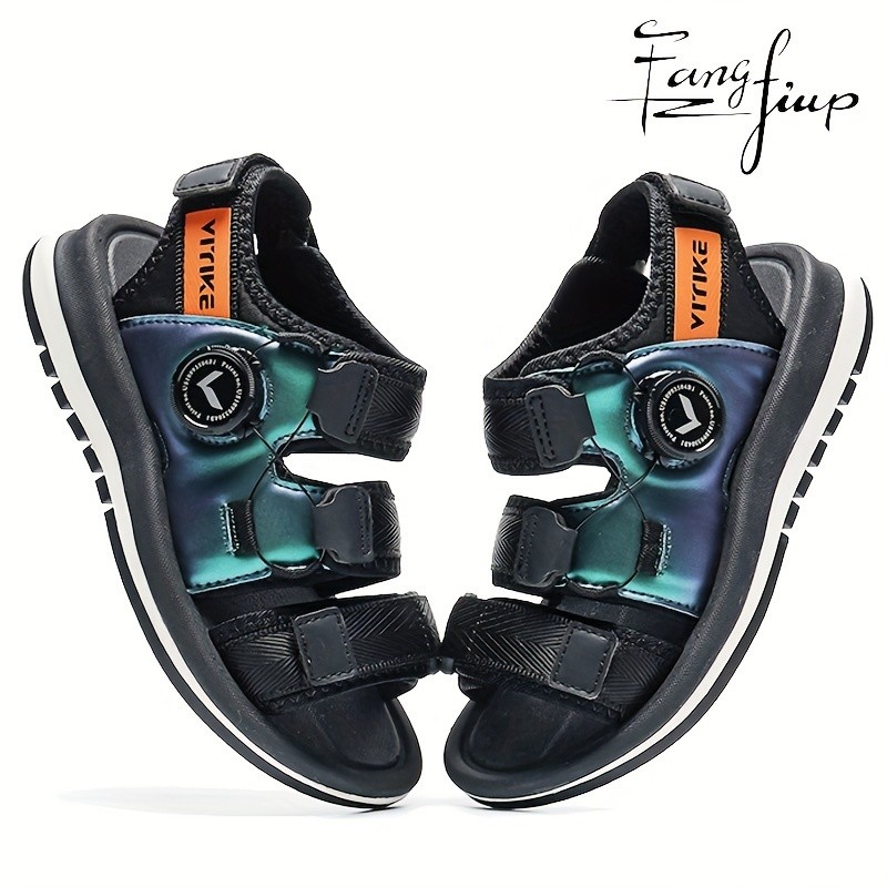 FANGFIUP Casual Beach Sandals with Soft Soles for Boys and Girls
