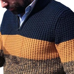 Autumn Hues Chunky Knit Sweater