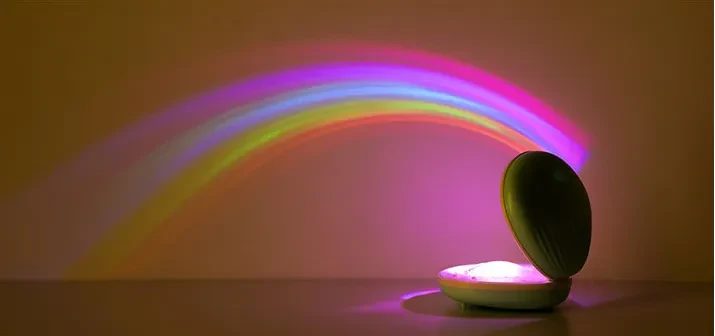 Shell Rainbow Projection Light