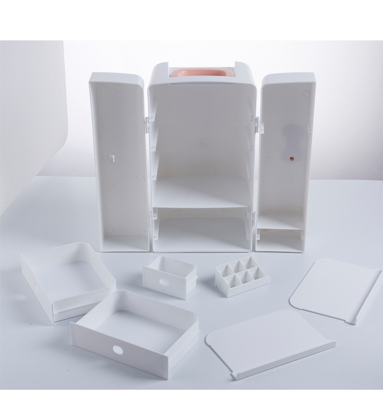 Skincare Finishing Box – Double Door Storage Organizer