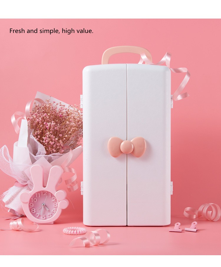 Skincare Finishing Box – Double Door Storage Organizer