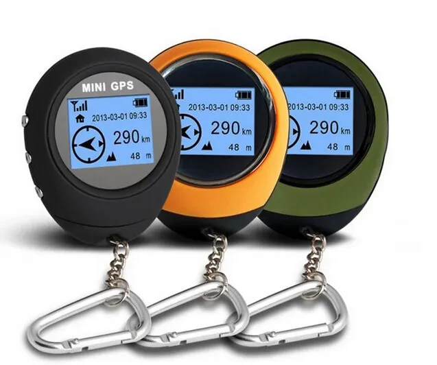 MINI GPS multi-function locator road search treasure outdoor climbing GPS tracker mini handheld GPS positioning