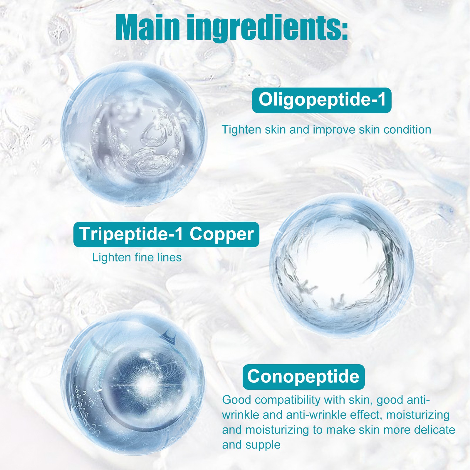 Cono Peptide Anti-Wrinkle Serum – Advanced Skin Renewal and Firming Essence