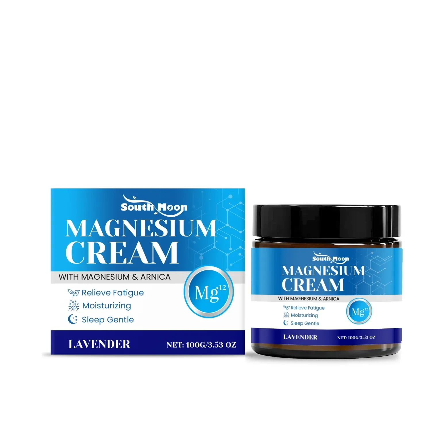 South Moon Magnesium Cream (Lavender) 100g